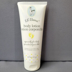 Lil Llama Body Lotion Especially for Baby 6.5oz Tube Paraben Silicon Free New